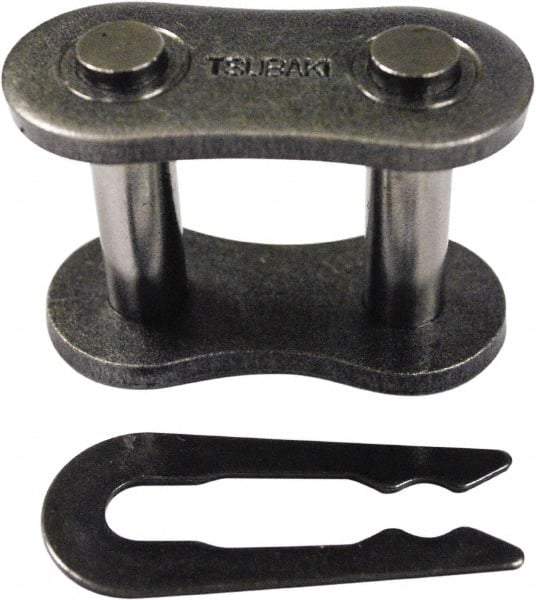 U.S. Tsubaki - 1" Pitch, Spring Type Roller Chain Connecting Link - For Use with British Standard Single Strand Chain - USA Tool & Supply