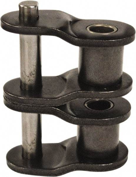 U.S. Tsubaki - 3/4" Pitch, ANSI 60-2, Roller Chain Offset Link - For Use with Double Strand Chain - USA Tool & Supply