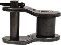 U.S. Tsubaki - 1/2" Pitch, British Standard Roller Chain Offset Link - For Use with British Standard Single Strand Chain - USA Tool & Supply