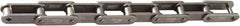 U.S. Tsubaki - 5/8" Pitch, ANSI C2050, Double Pitch Roller Chain - Chain No. 50SS, 154 Lb. Capacity, 10 Ft. Long, 0.4" Roller Diam, 3/8" Roller Width - USA Tool & Supply