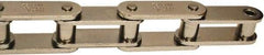 U.S. Tsubaki - 1" Pitch, ANSI C2040, Double Pitch Roller Chain - Chain No. 40NP, 3,700 Lb. Capacity, 10 Ft. Long, 5/16" Roller Diam, 5/16" Roller Width - USA Tool & Supply