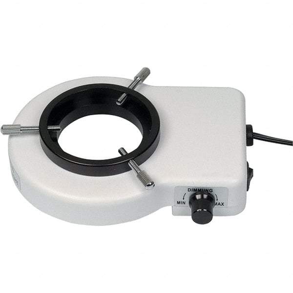 Mitutoyo - Microscope Light (Fiber Ring) - Use with TM Series Microscopes - USA Tool & Supply