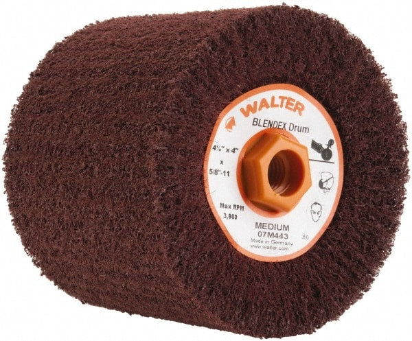 WALTER Surface Technologies - 4-1/2 x 4" Unmounted Flap Wheel - USA Tool & Supply