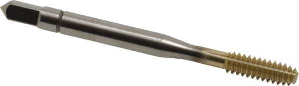 Balax - #10-24 UNC 2B H5 Thread Limit Bottoming Thread Forming Tap - Powdered Metal High Speed Steel, Bal-Plus Finish, 2-3/8" OAL, 0.6" Thread Length, Right Hand Thread, Series BXDIECAST - USA Tool & Supply