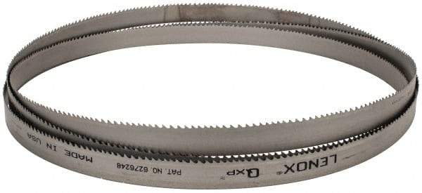 Lenox - 4 to 6 TPI, 13' 6" Long x 1" Wide x 0.035" Thick, Welded Band Saw Blade - Bi-Metal, Toothed Edge, Raker Tooth Set, Flexible Back, Contour Cutting - USA Tool & Supply