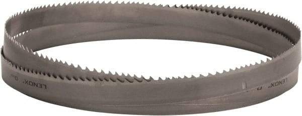 Lenox - 2 to 3 TPI, 15' Long x 1-1/2" Wide x 0.05" Thick, Welded Band Saw Blade - Bi-Metal, Toothed Edge, Raker Tooth Set, Flexible Back, Contour Cutting - USA Tool & Supply