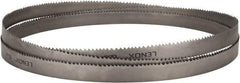 Lenox - 3 to 4 TPI, 15' 4" Long x 1-1/4" Wide x 0.042" Thick, Welded Band Saw Blade - Bi-Metal, Toothed Edge, Raker Tooth Set, Flexible Back, Contour Cutting - USA Tool & Supply