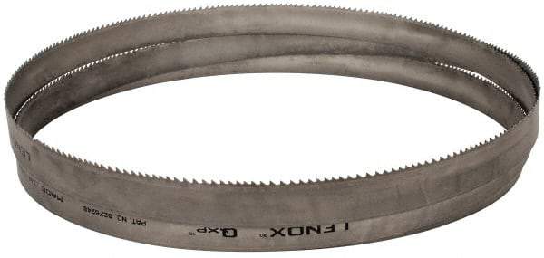 Lenox - 4 to 6 TPI, 13' 6" Long x 1-1/4" Wide x 0.042" Thick, Welded Band Saw Blade - Bi-Metal, Toothed Edge, Raker Tooth Set, Flexible Back, Contour Cutting - USA Tool & Supply