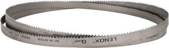 Lenox - 3 to 4 TPI, 14' 10" Long x 1" Wide x 0.035" Thick, Welded Band Saw Blade - Bi-Metal, Toothed Edge, Raker Tooth Set, Flexible Back, Contour Cutting - USA Tool & Supply
