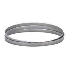 Lenox - 3 to 4 TPI, 12' 10" Long x 1" Wide x 0.035" Thick, Welded Band Saw Blade - Bi-Metal, Toothed Edge, Raker Tooth Set, Flexible Back, Contour Cutting - USA Tool & Supply