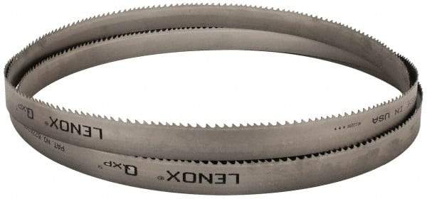 Lenox - 4 to 6 TPI, 10' 10-1/2" Long x 1" Wide x 0.035" Thick, Welded Band Saw Blade - Bi-Metal, Toothed Edge, Raker Tooth Set, Flexible Back, Contour Cutting - USA Tool & Supply