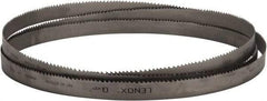 Lenox - 3 to 4 TPI, 15' 6" Long x 1-1/4" Wide x 0.042" Thick, Welded Band Saw Blade - Bi-Metal, Toothed Edge, Raker Tooth Set, Flexible Back, Contour Cutting - USA Tool & Supply