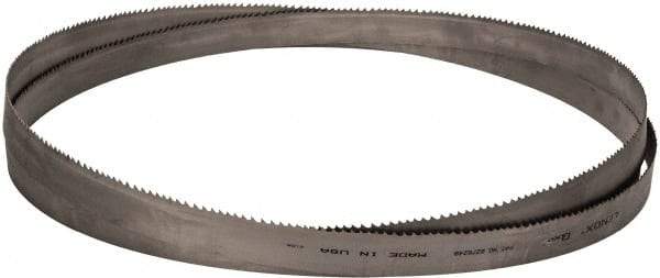 Lenox - 3 to 4 TPI, 18' 10" Long x 1-1/2" Wide x 0.05" Thick, Welded Band Saw Blade - Bi-Metal, Toothed Edge, Raker Tooth Set, Flexible Back, Contour Cutting - USA Tool & Supply