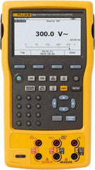 Fluke - 100 mA Measure, 22 mA Source, 10,000 Ohm, 50 kHz Calibrator - 300 VAC, 300 VDC, 3 Year Warranty - USA Tool & Supply