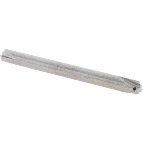 Scientific Cutting Tools - 0.01" Radius, 1/8" Mill Diam, 3 Flute Solid Carbide Corner Rounding End Mill - Double End, Uncoated, 1-1/2" OAL, 1/8" Shank Diam - USA Tool & Supply