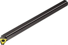 Sandvik Coromant - 0.3228" Min Bore Diam, 3-1/4" OAL, 1/4" Shank Diam, A..SWLPR/L Indexable Boring Bar - Screw-On Holding Method - USA Tool & Supply