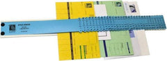 C-LINE - 23-1/2 x 2-1/2 x 5/8", Letter Size, Blue, Indexed Sorters - Has Index Tabs, 1 per Box - USA Tool & Supply