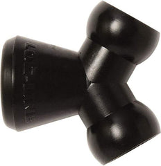 Loc-Line - 1/4" Hose Inside Diam, Coolant Hose Y-Fitting - For Use with Loc-Line Modular Hose System, 20 Pieces - USA Tool & Supply