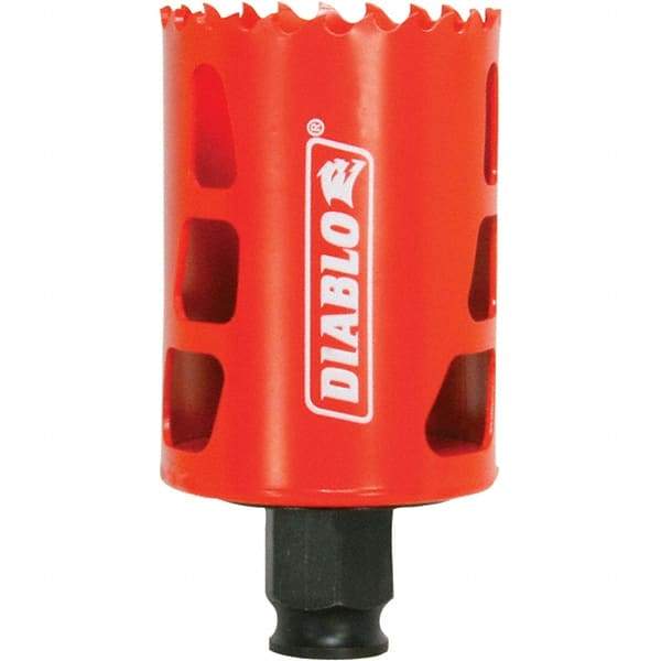 Freud - 1-7/8" Diam, 2-3/8" Cutting Depth, Hole Saw - Bi-Metal Saw, Toothed Edge - USA Tool & Supply