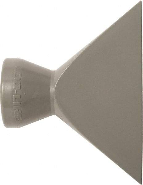 Loc-Line - 1/2" Hose Inside Diam x 2-1/2" Nozzle Diam, Coolant Hose Nozzle - Unthreaded, for Use with Loc-Line Modular Hose System, 20 Pieces - USA Tool & Supply