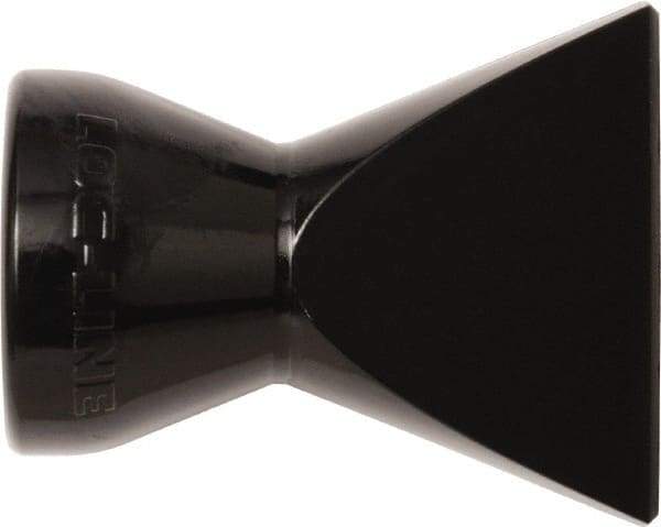 Loc-Line - 1/2" Hose Inside Diam x 1-1/4" Nozzle Diam, Coolant Hose Nozzle - Unthreaded, for Use with Loc-Line Modular Hose System, 20 Pieces - USA Tool & Supply