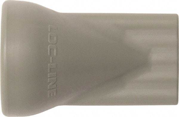 Loc-Line - 1/2" Hose Inside Diam x 1/8" Nozzle Diam, Coolant Hose Nozzle - Unthreaded, for Use with Loc-Line Modular Hose System, 20 Pieces - USA Tool & Supply