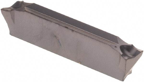 Kyocera - 3020GDM PF Grade PR1225, 3mm Cutting Width Carbide Grooving Insert - Left Hand, 0.03mm Corner Radius, Megacoat Finish - USA Tool & Supply