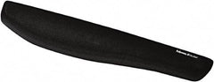 FELLOWES - Black Keyboard Wrist Rest - Use with Keyboard - USA Tool & Supply