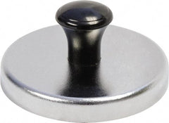 Mag-Mate - 2-5/8" Diam Magnetic Print Holder - Round, 1-1/8" High, 41 Lb Average Magnetic Pull - USA Tool & Supply