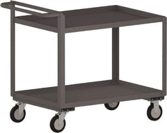 Jamco - 1,200 Lb Capacity, 24" Wide x 36" Long x 30" High Standard Utility Cart - 2 Shelf, Steel - USA Tool & Supply