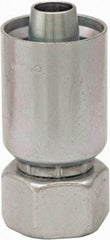 Parker - M42x2 Metric Steel Hydraulic Hose Female Metric S & 24° Cone Swivel Straight Fitting - 6,000 psi, -16 Hose Size, 1" Hose Diam, Series 77 - USA Tool & Supply