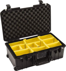 Pelican Products, Inc. - 13-31/32" Wide x 8-63/64" High, Aircase w/Divider - Black - USA Tool & Supply