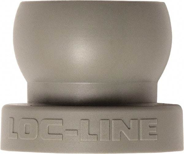 Loc-Line - 1/2" Hose Inside Diam, Coolant Hose Fixed Mount - for Use with Loc-Line Modular Hose System, 20 Pieces - USA Tool & Supply