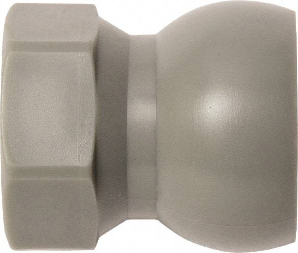 Loc-Line - 20 Piece, 1/2" Hose ID, Female to Male Coolant Hose SAE Flare Nut Adapter - 3/8" Pipe Thread, For Loc-Line Modular Hose Systems - USA Tool & Supply
