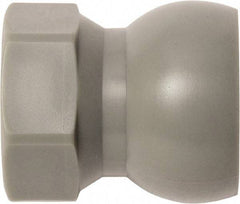 Loc-Line - 20 Piece, 1/2" Hose ID, Female to Male Coolant Hose SAE Flare Nut Adapter - 3/8" Pipe Thread, For Loc-Line Modular Hose Systems - USA Tool & Supply