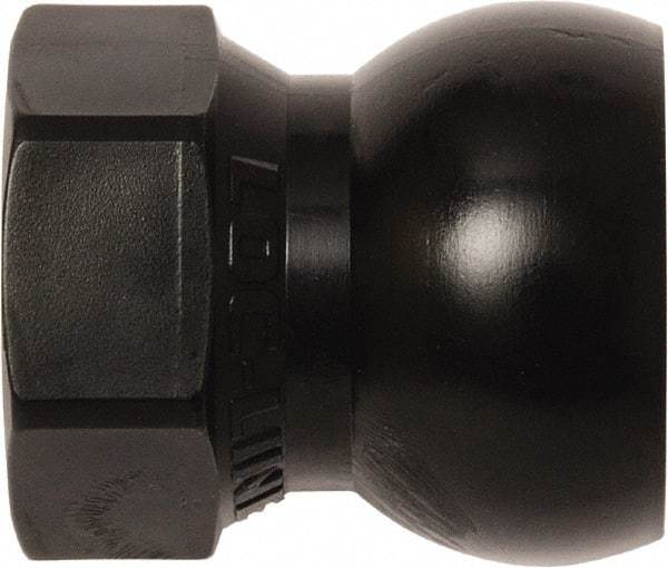 Loc-Line - 20 Piece, 1/2" Hose ID, Female to Male Coolant Hose SAE Flare Nut Adapter - 3/8" Pipe Thread, For Loc-Line Modular Hose Systems - USA Tool & Supply