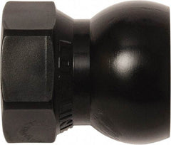 Loc-Line - 20 Piece, 1/2" Hose ID, Female to Male Coolant Hose SAE Flare Nut Adapter - 3/8" Pipe Thread, For Loc-Line Modular Hose Systems - USA Tool & Supply