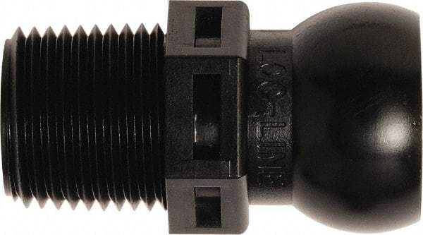 Loc-Line - 50 Piece, 3/8" Hose ID, Male to Female Coolant Hose Connector - 3/8" NPT, For Loc-Line Modular Hose Systems - USA Tool & Supply