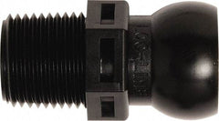 Loc-Line - 50 Piece, 3/8" Hose ID, Male to Female Coolant Hose Connector - 3/8" NPT, For Loc-Line Modular Hose Systems - USA Tool & Supply