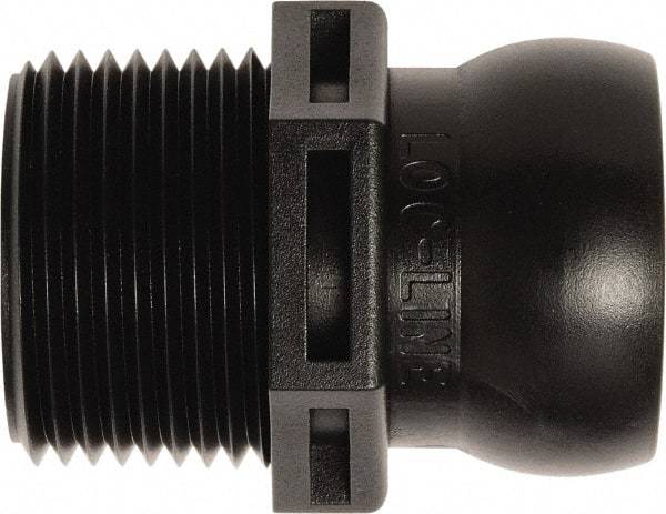Loc-Line - 50 Piece, 3/4" Hose ID, Male to Female Coolant Hose Connector - 3/4" NPT, For Loc-Line Modular Hose Systems - USA Tool & Supply