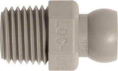 Loc-Line - 50 Piece, 1/4" Hose ID, Male to Female Coolant Hose Connector - 1/4" NPT, For Loc-Line Modular Hose Systems - USA Tool & Supply
