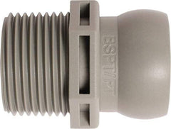 Loc-Line - 50 Piece, 3/4" Hose ID, Male to Female Coolant Hose Connector - 3/4" BSPT, For Loc-Line Modular Hose Systems - USA Tool & Supply