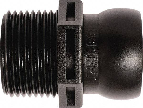 Loc-Line - 50 Piece, 3/4" Hose ID, Male to Female Coolant Hose Connector - 3/4" BSPT, For Loc-Line Modular Hose Systems - USA Tool & Supply