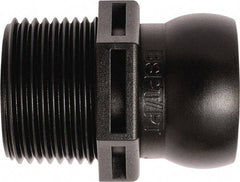 Loc-Line - 50 Piece, 3/4" Hose ID, Male to Female Coolant Hose Connector - 3/4" BSPT, For Loc-Line Modular Hose Systems - USA Tool & Supply