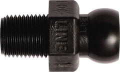 Loc-Line - 50 Piece, 1/8" Hose ID, Male to Female Coolant Hose Connector - 1/8" BSPT, For Loc-Line Modular Hose Systems - USA Tool & Supply