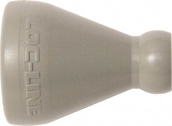 Loc-Line - 20 Piece, 1/4" Hose ID, Female to Male Coolant Hose Reducer Adapter - Unthreaded, For Loc-Line Modular Hose Systems - USA Tool & Supply