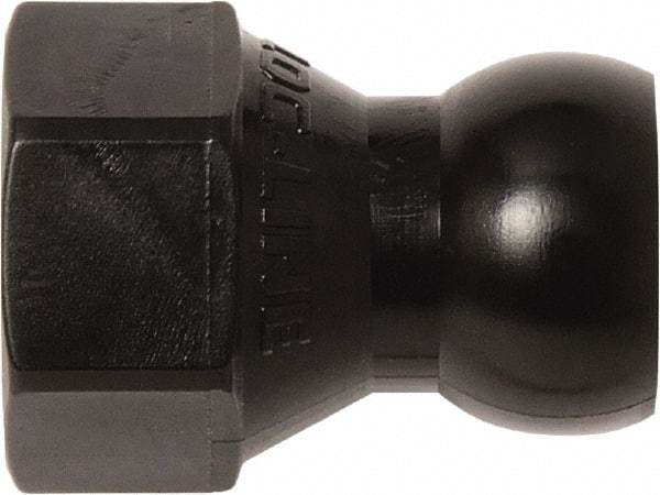 Loc-Line - 20 Piece, 1/4" Hose ID, Female to Male Coolant Hose SAE Flare Nut Adapter - 1/4" Pipe Thread, For Loc-Line Modular Hose Systems - USA Tool & Supply