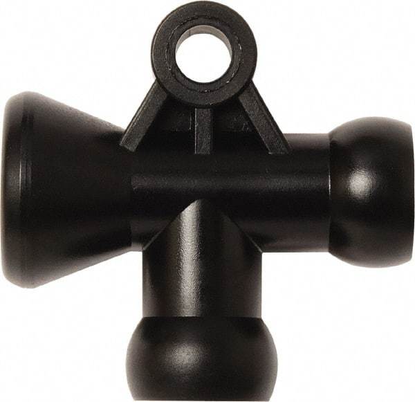 Loc-Line - 1/4" Hose Inside Diam, Coolant Hose T-Fitting - For Use with Loc-Line Modular Hose System, 20 Pieces - USA Tool & Supply