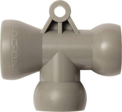Loc-Line - 1/2" Hose Inside Diam, Coolant Hose T-Fitting - For Use with Loc-Line Modular Hose System, 20 Pieces - USA Tool & Supply