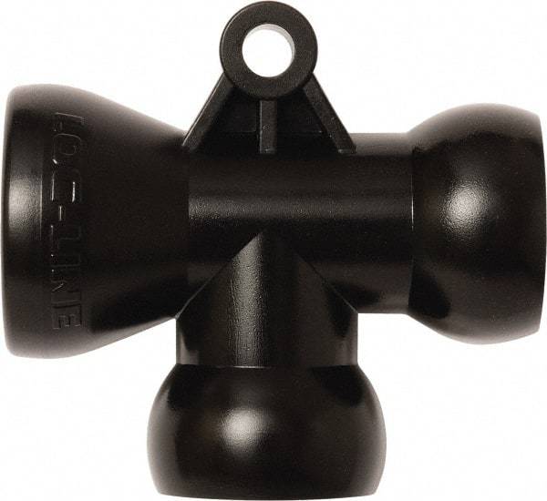 Loc-Line - 1/2" Hose Inside Diam, Coolant Hose T-Fitting - For Use with Loc-Line Modular Hose System, 20 Pieces - USA Tool & Supply